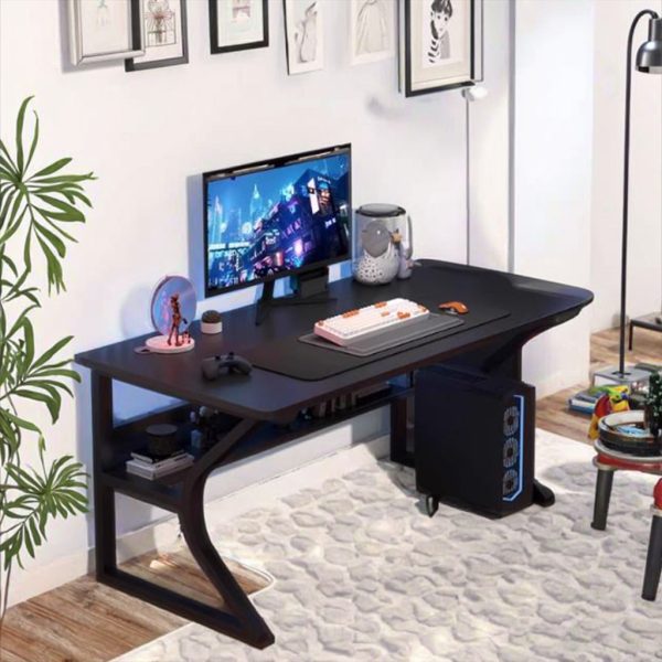 Modern Work Desk With Bookshelf – 1200mm Compact and Functional Workspace The Modern Work Desk With Bookshelf – 1200mm is designed to provide both style and practicality for professionals, students, and home office setups. Not only does it serve as a reliable workstation, but also it includes smart storage features that keep your space organized. As a result, it is an excellent choice for modern homes and offices where efficiency is key. Spacious 1200mm Work Surface With a 1200mm length, this desk provides ample space for laptops, monitors, and writing materials. Moreover, the rectangular surface ensures enough room to multitask comfortably without clutter. Therefore, it supports productivity whether you are working, studying, or creating. Integrated Bookshelf for Organization The standout feature of this desk is its built-in bookshelf, which offers multiple compartments for books, files, and office supplies. In addition, the vertical storage design saves valuable floor space while keeping essentials within easy reach. Consequently, it creates a neat and efficient work environment. Durable and Sturdy Construction Crafted from high-quality engineered wood with a strong frame, this desk guarantees durability and stability. Furthermore, its scratch-resistant finish ensures it maintains its elegance even after daily use. Thus, it is a reliable workstation built to last. Modern and Stylish Design The Modern Work Desk With Bookshelf – 1200mm features a sleek minimalist design that blends seamlessly with contemporary interiors. Moreover, its compact size makes it suitable for apartments, dorm rooms, or small offices. Therefore, it adds both function and elegance to any setting. Easy to Assemble and Maintain This desk is designed for quick assembly with user-friendly instructions. In fact, its smooth surface is easy to clean, requiring minimal maintenance over time. As a result, it offers convenience for busy professionals and students. A Smart Choice for Productivity By combining a spacious desk with integrated storage, the Modern Work Desk With Bookshelf – 1200mm delivers functionality, durability, and modern style. Ultimately, it is a smart investment for anyone seeking an organized and efficient workspace.