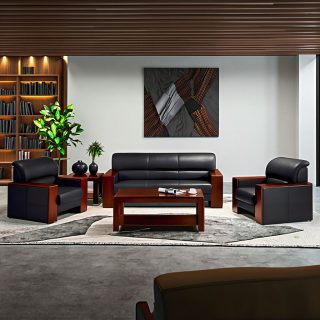 5 Seater Executive Leather Sofa Set Luxurious Comfort for Executive Spaces The 5 Seater Executive Leather Sofa Set is designed to bring luxury, comfort, and sophistication into your office or home. Not only does it provide spacious seating for up to five people, but also it creates an atmosphere of elegance that reflects professionalism and style. As a result, it is the perfect choice for executive lounges, reception areas, and modern living rooms. Premium Leather Upholstery Crafted with high-quality genuine or PU leather, this sofa set offers a soft, smooth, and durable finish. Moreover, the leather surface is resistant to stains and easy to maintain, ensuring long-lasting appeal. Therefore, it combines both practicality and timeless elegance. Sturdy and Durable Build The 5 Seater Executive Leather Sofa Set features a strong hardwood frame and reinforced joints for maximum durability. In addition, its cushioned seats are filled with high-density foam to provide lasting comfort and support. Consequently, it retains its shape and elegance even after years of regular use. Elegant and Modern Design With its sleek lines, plush cushions, and executive finish, this sofa set complements both professional and residential interiors. Furthermore, its modern design enhances the décor of reception areas, offices, and living spaces alike. Thus, it creates a warm and welcoming environment for guests and clients. Spacious and Comfortable Seating The sofa set includes a three-seater, a two-seater, and matching armrests, offering enough room for group seating. Moreover, its ergonomic design ensures maximum comfort during long hours of use. As a result, it balances style and relaxation seamlessly. A Statement of Luxury and Class The 5 Seater Executive Leather Sofa Set is more than just furniture—it is a symbol of elegance and professionalism. Ultimately, it is a smart investment for executives and homeowners who value comfort, style, and durability.