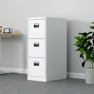 3-Drawer Durable Steel Filing Cabinet