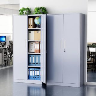 2-Door Metallic Office Filing Cabinet