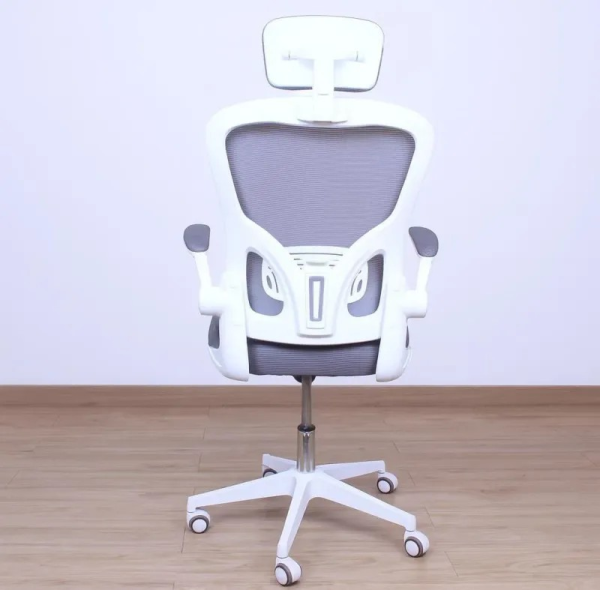 Pro-Grade White Ergonomic Office Chair Professional Comfort Meets Modern Design Experience next-level seating comfort with the Pro-Grade White Ergonomic Office Chair—a perfect balance of premium design, advanced support, and long-lasting durability. Designed for executives, professionals, and home-office users, this chair transforms any workspace into a haven of productivity and style. Superior Ergonomic Support Built with orthopedic-grade ergonomics, this chair adapts perfectly to your body’s posture, helping to reduce back strain and enhance comfort during long working hours. The adjustable height, tilt function, and lumbar support system ensure personalized positioning for every user. Moreover, its contoured backrest aligns naturally with your spine, promoting healthy sitting habits throughout the day. Premium Aesthetic and Durable Build The Pro-Grade White Ergonomic Office Chair stands out with its sleek white finish, giving your workspace a clean, elegant, and modern appearance. Its high-quality frame offers exceptional stability, while the breathable mesh or padded leather upholstery guarantees lasting comfort. The smooth swivel base and strong castor wheels allow for effortless mobility across all surfaces. Adjustable Features for Personalized Comfort Whether you’re working at a desk, attending virtual meetings, or studying, this chair adjusts to fit your lifestyle. You can easily modify the seat height, reclining angle, and armrest position to achieve the ideal working posture. As a result, you’ll enjoy better comfort, increased focus, and reduced fatigue throughout your day. Ideal for Professional and Home Offices Perfect for executives, designers, and remote workers alike, the Pro-Grade White Ergonomic Office Chair brings sophistication and function to any workspace. Its refined white tone blends effortlessly with modern office interiors, ensuring a bright, minimal, and professional ambiance. Key Features Advanced ergonomic lumbar and back support Adjustable height, tilt, and armrests Smooth 360° swivel and durable castor wheels Premium white finish for a contemporary look Ideal for offices, study rooms, and home setups Redefine Your Work Comfort Upgrade your office seating experience with the Pro-Grade White Ergonomic Office Chair—where innovation meets luxury. Built to support your posture and enhance productivity, it’s the ultimate companion for anyone who values comfort, design, and durability.