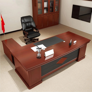 1.6M Executive Office Desk – Spacious, Elegant, and Professional Modern and Sophisticated Design The 1.6M Executive Office Desk combines elegance, functionality, and durability, making it a centerpiece for any executive workspace. Its sleek lines and premium finish create a professional look, enhancing the aesthetic appeal of your office. The desk’s modern design seamlessly fits contemporary interiors while maintaining a timeless executive style. Spacious Workspace for Productivity With a 1.6-meter width, this desk provides ample space for computers, documents, and office accessories. Its large tabletop ensures comfort and efficiency, allowing for multitasking and organized work. Additionally, integrated storage options such as drawers or compartments help keep essential items within reach, promoting a clutter-free and productive environment. Durable and Long-Lasting Construction Crafted from high-quality engineered wood or MDF, the desk offers strength, stability, and long-term performance. Its laminated surface is scratch-resistant, moisture-proof, and easy to clean, ensuring a polished appearance even in busy office settings. Reinforced legs provide a stable foundation, making it suitable for daily professional use. Ergonomic and Functional Features The desk is designed to enhance comfort and efficiency. Its ergonomic height and spacious legroom allow for prolonged sitting without strain. Smooth drawer mechanisms and organized compartments further improve usability, ensuring that the workspace remains tidy and functional throughout the day. Key Features 1.6-meter wide executive office desk Modern, elegant design for professional settings Durable construction with laminated surface Scratch- and moisture-resistant finish Integrated storage drawers for organization Ergonomic height and ample legroom Ideal for executive offices, corporate spaces, and home workstations Professional Workspace Upgrade The 1.6M Executive Office Desk offers a perfect balance of style, durability, and functionality. It elevates your office environment while providing a comfortable and efficient workspace. Whether for executive tasks, meetings, or daily operations, this desk ensures productivity and sophistication in every professional setting.
